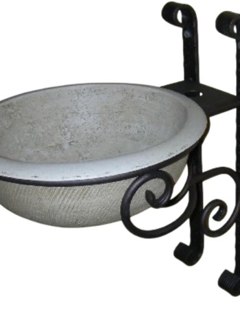 Σαμοθράκη Στρογγυλός Νιπτήρας Μπάνιου από Travertino Σαμοθράκη Στρογγυλός Νιπτήρας Μπάνιου από Travertino