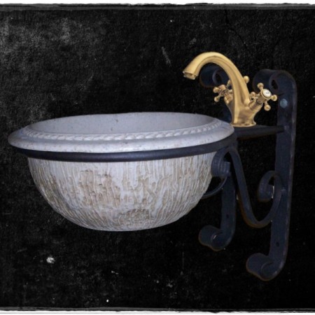 Wc Ρουστίκ Τραβερτίνο Νιπτήρες  Μετέωρα