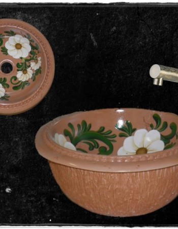 Ζωγραφιστοί Χειροποίητοι Wc Νιπτήρες Μαργαρίτες Ζωγραφιστοί Χειροποίητοι Wc Νιπτήρες Μαργαρίτες