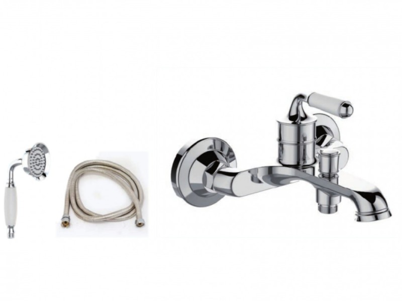 Inox Retro Μπαταρία Λουτρού Victoria Inox Retro Μπαταρία Λουτρού Victoria
