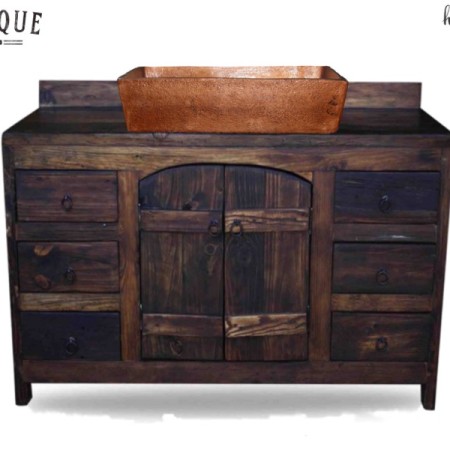 Ίρις έπιπλα μπάνιου σύνθεση rustic Ίρις έπιπλα μπάνιου σύνθεση rustic