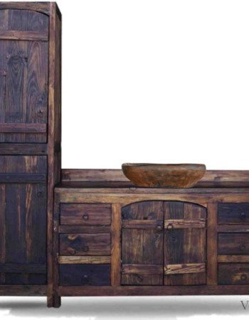 Ίρις έπιπλα μπάνιου σύνθεση rustic Ίρις έπιπλα μπάνιου σύνθεση rustic