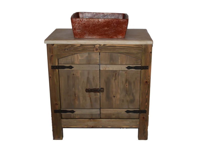 Μπάνιου Έπιπλα Rustic Ζορμπάς Οικονομικά