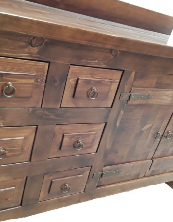 Παρνασσός Antique Μασίφ Χειροποίητα Έπιπλα Μπάνιου Τιμές