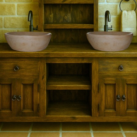 Σοφία rustic έπιπλα μπάνιου οικολογικά Σοφία rustic έπιπλα μπάνιου οικολογικά