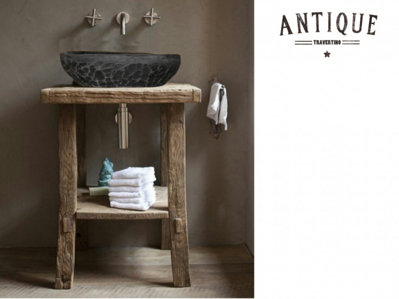 Χειροποίητο Rustic Έπιπλο Μπάνιου Πήγασος Χειροποίητο Rustic Έπιπλο Μπάνιου Πήγασος