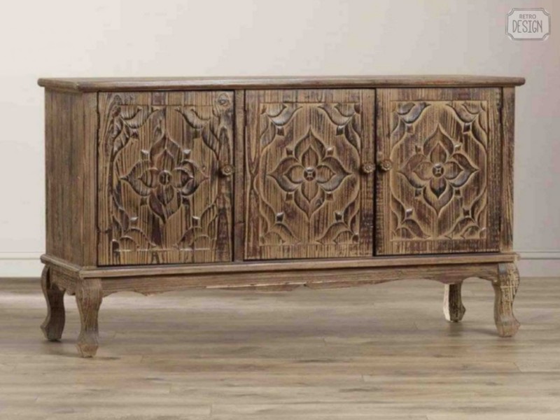 Antique Κλασικός Χειροποίητος Μπουφές Νήσος Antique Κλασικός Χειροποίητος Μπουφές Νήσος