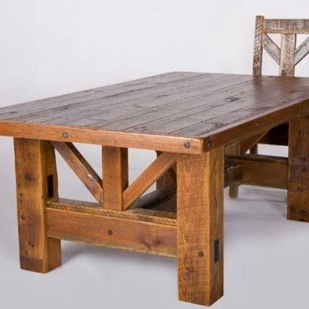 Μασίφ τραπεζαρία κουζίνας rustic Μέγας προσφορές 