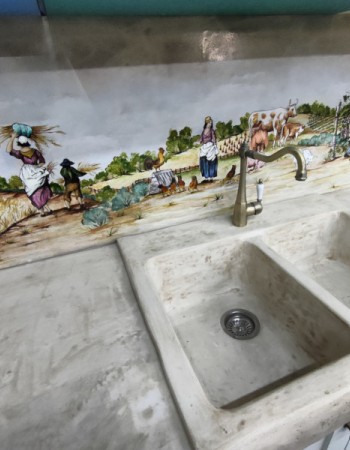 Ρετρό ρουστίκ κουζίνα σειρά Αγρός Ρετρό ρουστίκ κουζίνα σειρά Αγρός