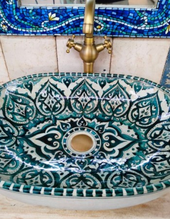 Άφρα Χειροποίητοι Νιπτήρες Μπάνιου Αραβικό Στυλ Τιμή