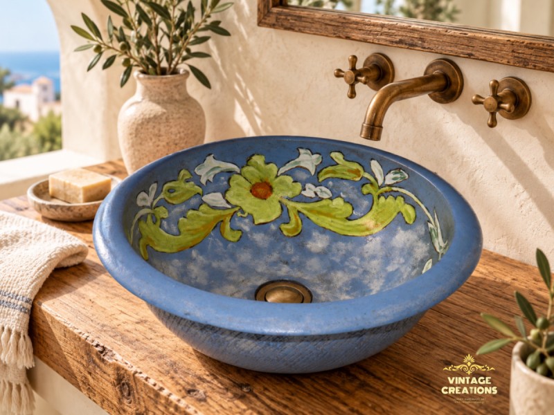 Rustic Travertino Καλλιτεχνικοί Νιπτήρες Μπάνιων Ελούντα Rustic Travertino Καλλιτεχνικοί Νιπτήρες Μπάνιων Ελούντα