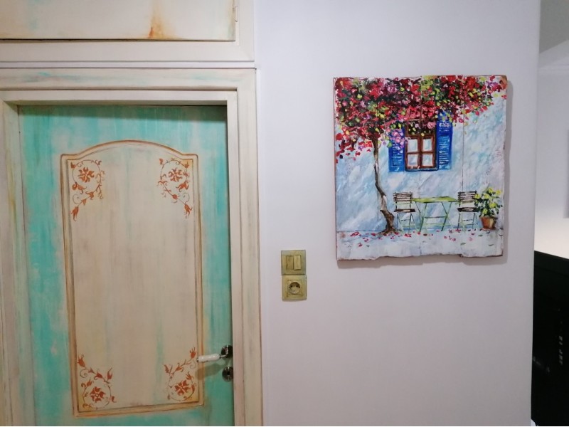 Ξύλινος Πίνακας Ζωγραφικής Καλαμίτσι 50 χ 60 cm Ξύλινος Πίνακας Ζωγραφικής Καλαμίτσι 50 χ 60 cm