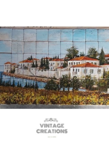 Ζωγραφιστά Πλακάκια Παράσταση Ναυμαχία των Σπετσών! Ζωγραφιστά Πλακάκια Παράσταση Ναυμαχία των Σπετσών!