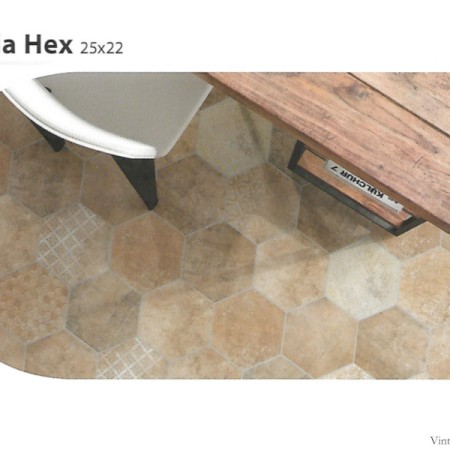Εξάγωνα Πλακάκια Πατώματος Abadia Hex 
