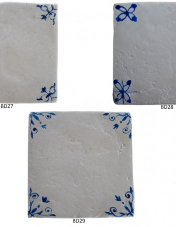 Blue Design Χειροποίητα Πλακάκια Τραβερτίνο Mix Σχέδια Κλασικά Blue Design Χειροποίητα Πλακάκια Τραβερτίνο Mix Σχέδια Κλασικά
