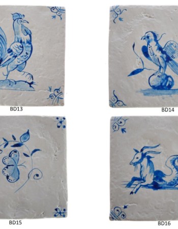 Blue Design Χειροποίητα Πλακάκια Τραβερτίνο Mix Σχέδια Κλασικά Blue Design Χειροποίητα Πλακάκια Τραβερτίνο Mix Σχέδια Κλασικά