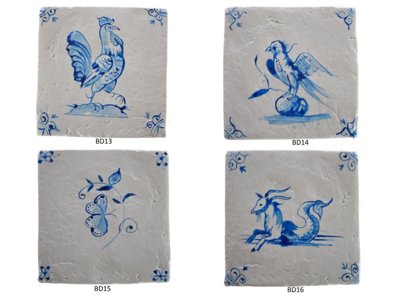 Blue Design Χειροποίητα Πλακάκια Τραβερτίνο Mix Σχέδια Κλασικά Blue Design Χειροποίητα Πλακάκια Τραβερτίνο Mix Σχέδια Κλασικά