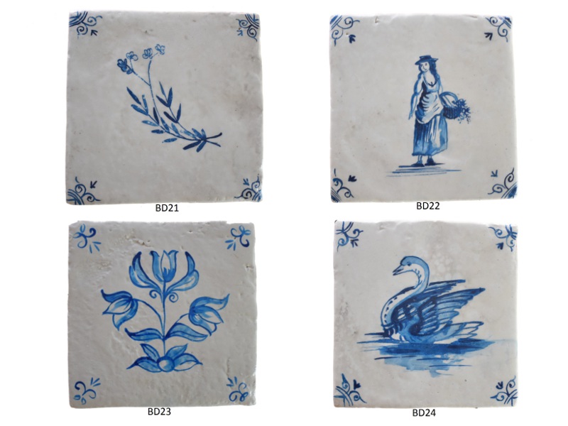 Blue Design Χειροποίητα Πλακάκια Τραβερτίνο Mix Σχέδια Κλασικά Blue Design Χειροποίητα Πλακάκια Τραβερτίνο Mix Σχέδια Κλασικά