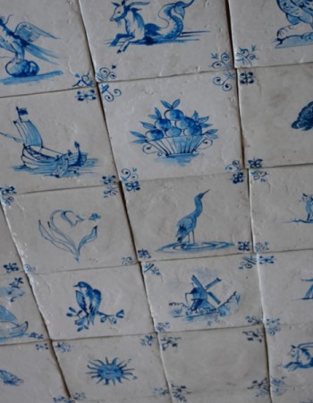 Blue Design Χειροποίητα Πλακάκια Τραβερτίνο Mix Σχέδια Κλασικά