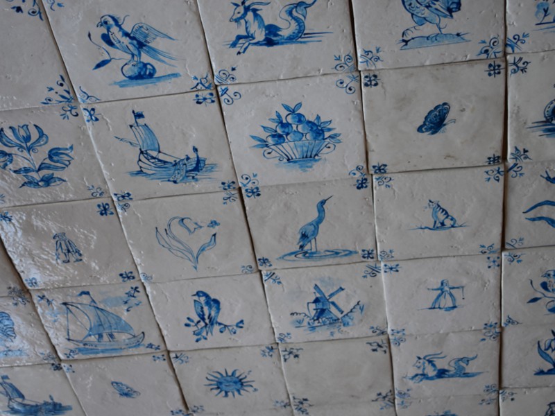 Blue Design Χειροποίητα Πλακάκια Τραβερτίνο Mix Σχέδια Κλασικά