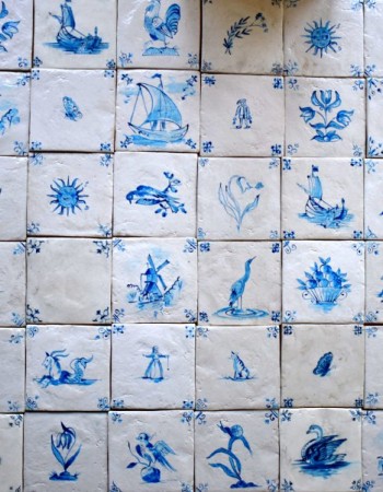 Blue Design Χειροποίητα Πλακάκια Τραβερτίνο Mix Σχέδια Κλασικά