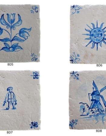 Blue Design Χειροποίητα Πλακάκια Τραβερτίνο Mix Σχέδια Κλασικά Blue Design Χειροποίητα Πλακάκια Τραβερτίνο Mix Σχέδια Κλασικά