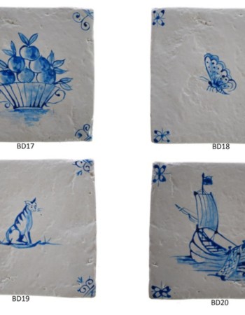 Blue Design Χειροποίητα Πλακάκια Τραβερτίνο Mix Σχέδια Κλασικά Blue Design Χειροποίητα Πλακάκια Τραβερτίνο Mix Σχέδια Κλασικά
