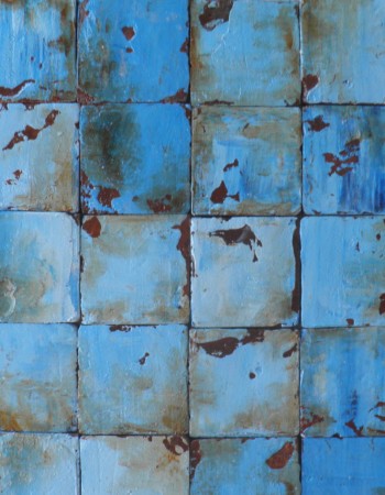 Παλαιωμένα Travertino Πλακάκια Μύκονος Retro Blue Old Παλαιωμένα Travertino Πλακάκια Μύκονος Retro Blue Old