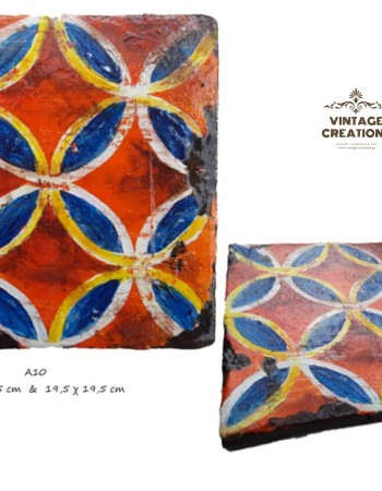 Vintage Μοναστηριακά Χειροποίητα Πλακάκια Παλαιωμένα Σχέδια Ντεκόρ Vintage Μοναστηριακά Χειροποίητα Πλακάκια Παλαιωμένα Σχέδια Ντεκόρ