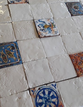 Χειροποίητα Πλακάκια Τραβερτίνο Μύκονος Φυσικά Λευκά Με Σχέδια Χειροποίητα Πλακάκια Τραβερτίνο Μύκονος Φυσικά Λευκά Με Σχέδια