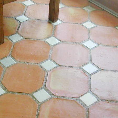 Cotto Octagons Φυσικά Χειροποίητα Πλακίδια Πατώματος  Εσωτερικών Εξωτερικών Χώρων 