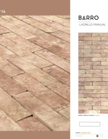 Χειροποίητα Πλακάκια Terracotta Τύπου Τουβλάκι 25x5cm Χειροποίητα Πλακάκια Terracotta Τύπου Τουβλάκι 25x5cm