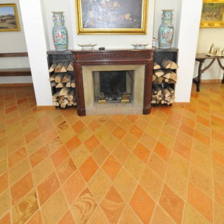 Χειροποίητα Πλακάκια Terracotta Ρόμβοι