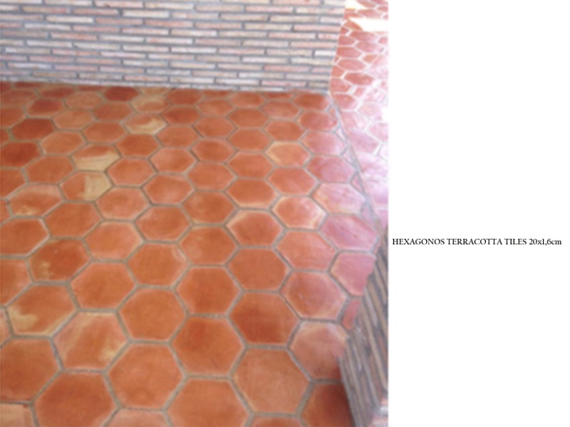 Hexagon Χειροποίητα Πλακάκια Cotto Natural Σε Ειδικές Τιμές Hexagon Χειροποίητα Πλακάκια Cotto Natural Σε Ειδικές Τιμές