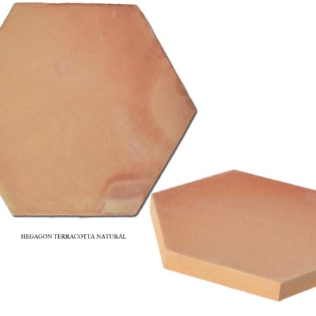 Hexagon Χειροποίητα Πλακάκια Cotto Natural Σε Ειδικές Τιμές