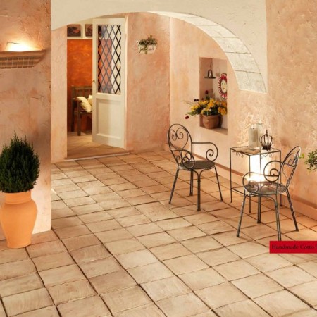 Terracotta handmade πλακάκια fatto a mano 