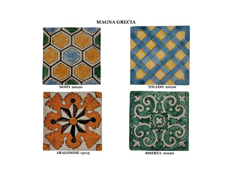 Πλακάκια Terracotta Σχέδια Χειροποίητα Magna Ίρις. Πλακάκια Terracotta Σχέδια Χειροποίητα Magna Ίρις.
